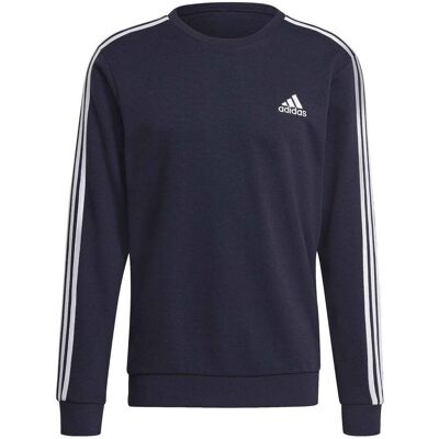 Bluza męska bez kaptura ADIDAS M 3S FT SWT XS Bluza męska bez kaptura ADIDAS M 3S FT SWT XS