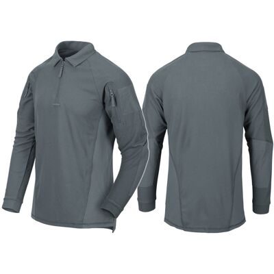 Bluza Męska Bez Kaptura Polo Range Helikon-Tex Termoaktywna Szybkoschnąca Shadow Grey M Bluza Męska Bez Kaptura Polo Range Helikon-Tex Termoaktywna Szybkoschnąca Shadow Grey M