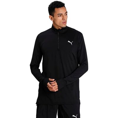 Bluza męska PUMA Run Favorite 1/4 Zip black S Bluza męska PUMA Run Favorite 1/4 Zip black S