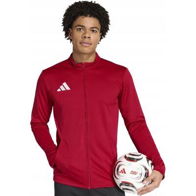 Bluza męska sportowa rozpinana Adidas Entrada 26 treningowa czerwona r.S Bluza męska sportowa rozpinana Adidas Entrada 26 treningowa czerwona r.S