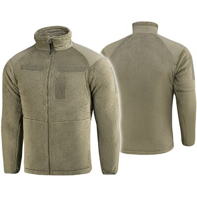 Bluza męska taktyczna polarowa Battle Fleece Polartec M-Tac Tan XL Bluza męska taktyczna polarowa Battle Fleece Polartec M-Tac Tan XL