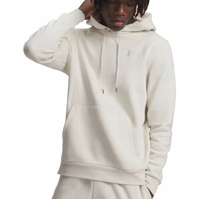 BLUZA męska Under Armour 1373880-110 sportowa beżowa dresowa z kapturem L L BLUZA męska Under Armour 1373880-110 sportowa beżowa dresowa z kapturem L L