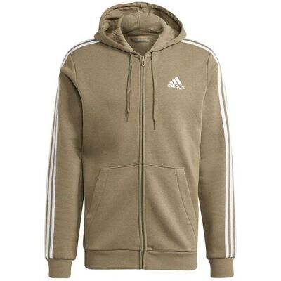 Bluza męska z kapturem rozpinana ADIDAS M 3S FL FZ HD XS Bluza męska z kapturem rozpinana ADIDAS M 3S FL FZ HD XS
