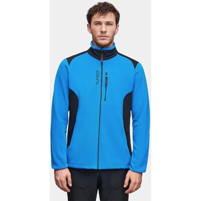 Bluza polarowa męska Alpinus Caen II 100 Tecnopile kobaltowo-czarna XL Bluza polarowa męska Alpinus Caen II 100 Tecnopile kobaltowo-czarna XL