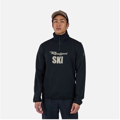 Bluza polarowa męska Rossignol Signature Ski Hz Fleece czarny L Bluza polarowa męska Rossignol Signature Ski Hz Fleece czarny L