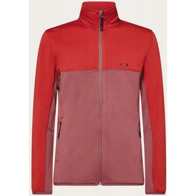 Inny producent Bluza polarowa Oakley Canopy Full Zip Sweatshirt - flame red, rozmiar M Inny producent Bluza polarowa Oakley Canopy Full Zip Sweatshirt - flame red, rozmiar M