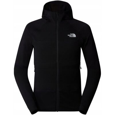 Inny producent Bluza polarowa The North Face Polartec Powergrid Stormgap Hoodie - pearl/black, rozmiar L Inny producent Bluza polarowa The North Face Polartec Powergrid Stormgap Hoodie - pearl/black, rozmiar L