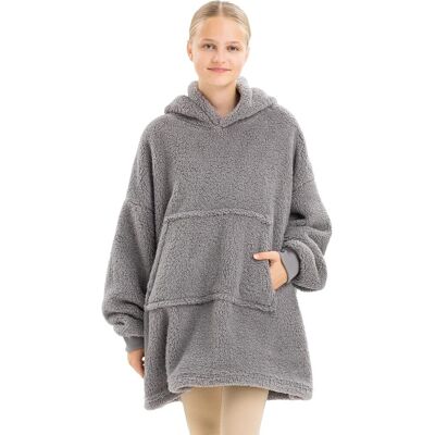 Inny producent Bluza Polarowa z Kapturem Dziecięca Unisex Przytulna i Obszerna Rozmiar XL Inny producent Bluza Polarowa z Kapturem Dziecięca Unisex Przytulna i Obszerna Rozmiar XL