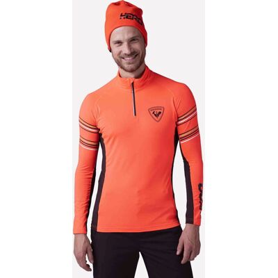 Bluza Rossignol Hero Classique 1/2 Zip Pomarańczowa - S Bluza Rossignol Hero Classique 1/2 Zip Pomarańczowa - S