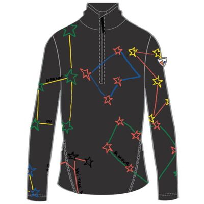 Bluza Rossignol JCC damska Booster 1/2 Zip czarna - XS Bluza Rossignol JCC damska Booster 1/2 Zip czarna - XS