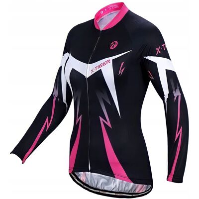 BLUZA ROWER ROWEROWA DAMSKA OCIEPLANA JESIENNA ANATOMICZNY KRÓJ X-TIGER PRO BLUZA ROWER ROWEROWA DAMSKA OCIEPLANA JESIENNA ANATOMICZNY KRÓJ X-TIGER PRO