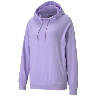 Bluza sportowa Damska Puma Modern Basics Hoodie Tr Fioletowa 585933 16-L Bluza sportowa Damska Puma Modern Basics Hoodie Tr Fioletowa 585933 16-L