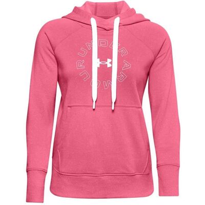 Bluza z kapturem Metallic Rival Fleece od Under Armour dla kobiet Bluza z kapturem Metallic Rival Fleece od Under Armour dla kobiet