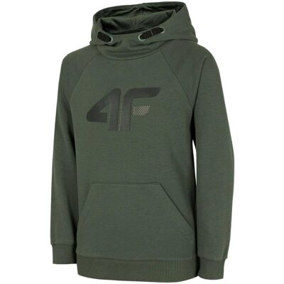 Bluza sportowa Dla Chłopca 4F Khaki Hjz22 Jblm002 43S-128Cm Bluza sportowa Dla Chłopca 4F Khaki Hjz22 Jblm002 43S-128Cm