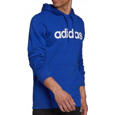 Bluza sportowa męska Adidas Bluza sportowa z kapturem H12165 Niebieska S Bluza sportowa męska Adidas Bluza sportowa z kapturem H12165 Niebieska S