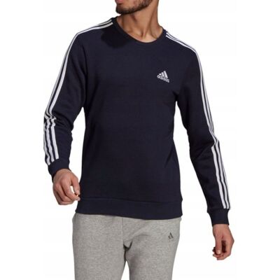 Bluza sportowa męska Adidas Gk9111 Bez Kaptura Paski Xxl Bluza sportowa męska Adidas Gk9111 Bez Kaptura Paski Xxl