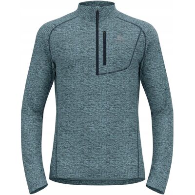 Bluza techniczna męska ODLO Tencia Mid Layer 1/2 zip niebieska XL Bluza techniczna męska ODLO Tencia Mid Layer 1/2 zip niebieska XL