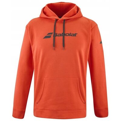 Bluza tenisowa Babolat Exercise Hood Sweat czerwona XL Bluza tenisowa Babolat Exercise Hood Sweat czerwona XL