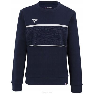 Bluza tenisowa damska Tecnifibre Team Sweat granatowa L Bluza tenisowa damska Tecnifibre Team Sweat granatowa L