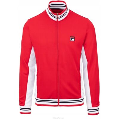 Bluza tenisowa Fila Jacket Bjorn czerwono-biała L Bluza tenisowa Fila Jacket Bjorn czerwono-biała L