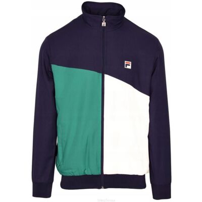 Bluza tenisowa Fila Jacket Marcus granatowo-zielona M Bluza tenisowa Fila Jacket Marcus granatowo-zielona M