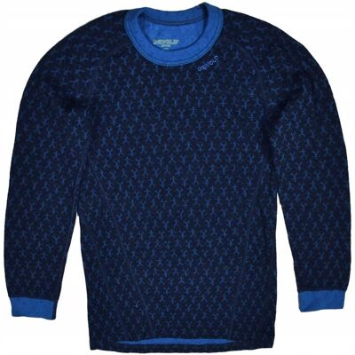 Inny producent Bluza termoaktywna Devold Endurance Merino 130 Shirt - night, rozmiar L Inny producent Bluza termoaktywna Devold Endurance Merino 130 Shirt - night, rozmiar L