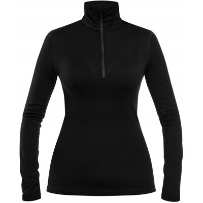 Inny producent Bluza termoaktywna Icebreaker 260 Tech LS Turtleneck - czarna, rozmiar M Inny producent Bluza termoaktywna Icebreaker 260 Tech LS Turtleneck - czarna, rozmiar M