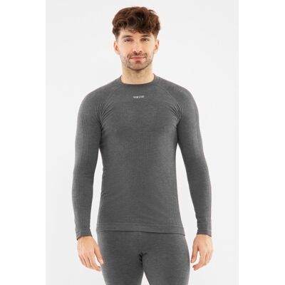 Bluza termoaktywna męska PrimaLoft z kaszmirem Viking Tende Man Longsleeve 0800 szary L Bluza termoaktywna męska PrimaLoft z kaszmirem Viking Tende Man Longsleeve 0800 szary L