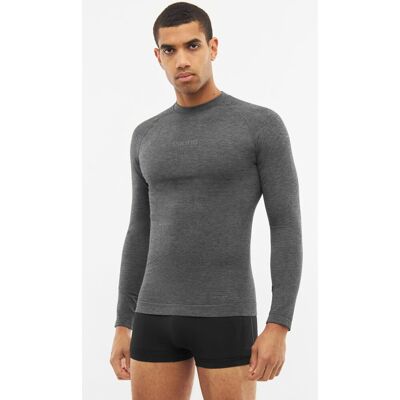 Bluza termoaktywna męska z wełny merino Viking Lava Primaloft Longsleeve 1908 szaro-granatowy - XXXL Bluza termoaktywna męska z wełny merino Viking Lava Primaloft Longsleeve 1908 szaro-granatowy - XXXL