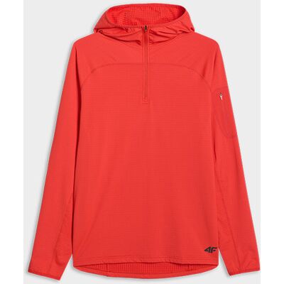 Bluza trekkingowa szybkoschnąca męska 4F 4FWAW25TFSWM590-62S Czerwony XXL Bluza trekkingowa szybkoschnąca męska 4F 4FWAW25TFSWM590-62S Czerwony XXL