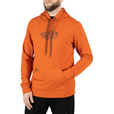 Viking Pullover Bamboo Panaka Hoodie Man 730/25/3888 - Pomarańczowy - Rozmiar XL - Bluza z kapturem Viking Pullover Bamboo Panaka Hoodie Man 730/25/3888 - Pomarańczowy - Rozmiar XL - Bluza z kapturem