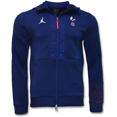 Bluza z kapturem Air Jordan x France Game Jacket - CT2184-419-S Bluza z kapturem Air Jordan x France Game Jacket - CT2184-419-S