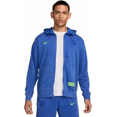 Bluza z kapturem Nike FC Barcelona Sweat 3rd GX M FQ2999-405 L (183cm) Bluza z kapturem Nike FC Barcelona Sweat 3rd GX M FQ2999-405 L (183cm)