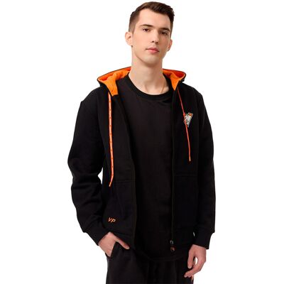 FS Holding Bluza z kapturem Virtus.pro z kolekcji podstawowej, czarna, rozmiar XL FS Holding Bluza z kapturem Virtus.pro z kolekcji podstawowej, czarna, rozmiar XL