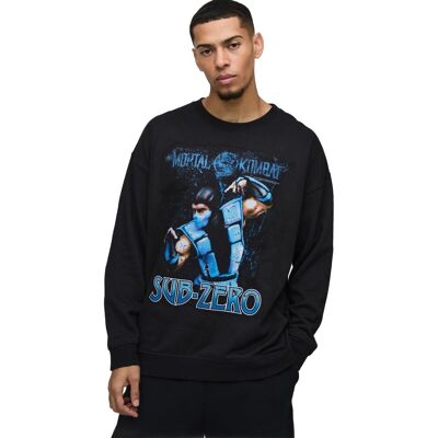 Inny producent BOOHOOMAN BLUZA MĘSKA CZARNA Z NADRUKIEM SUB-ZERO DŁUGI RĘKAW Z3A* Inny producent BOOHOOMAN BLUZA MĘSKA CZARNA Z NADRUKIEM SUB-ZERO DŁUGI RĘKAW Z3A*