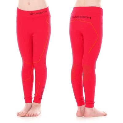 Brubeck, Spodnie dziewczęce termiczne, Thermo Junior, malinowy, rozmiar 140/146 Brubeck, Spodnie dziewczęce termiczne, Thermo Junior, malinowy, rozmiar 140/146