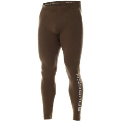 BRUBECK, Spodnie męskie termoaktywne, Ranger Wool, khaki, rozmiar M BRUBECK, Spodnie męskie termoaktywne, Ranger Wool, khaki, rozmiar M