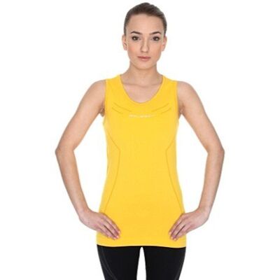 Brubeck, Top Termoaktywny Damski Bez Rękawów, Athletic, Żółty, Rozmiar Xl Brubeck, Top Termoaktywny Damski Bez Rękawów, Athletic, Żółty, Rozmiar Xl