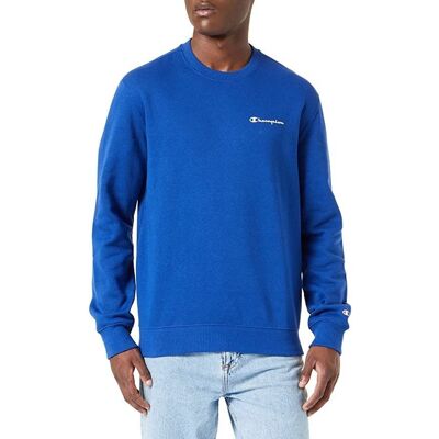 Champion Bluza Męska Niebieska Crewneck Sweatshirt 218287.Bs025 S Champion Bluza Męska Niebieska Crewneck Sweatshirt 218287.Bs025 S