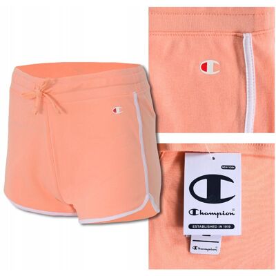 Champion Spodenki Damskie 114916 Brzoskwiniowy Rozmiar L Champion Spodenki Damskie 114916 Brzoskwiniowy Rozmiar L