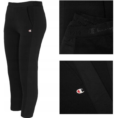 Champion Spodnie Damskie Ocieplane Czarne Rozmiar S Champion Spodnie Damskie Ocieplane Czarne Rozmiar S