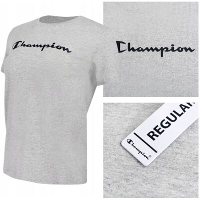 Champion T-Shirt Damski 113223 Szary Rozmiar S Champion T-Shirt Damski 113223 Szary Rozmiar S