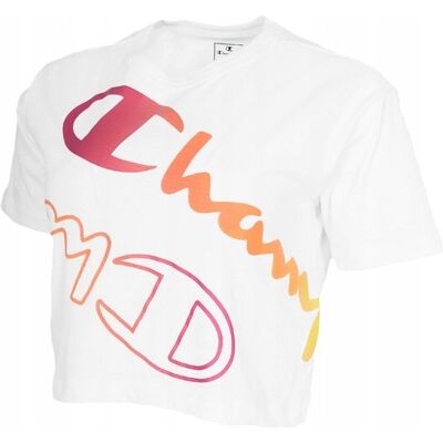 Champion T-Shirt Sportowy 115010 Biały Rozmiar L Champion T-Shirt Sportowy 115010 Biały Rozmiar L