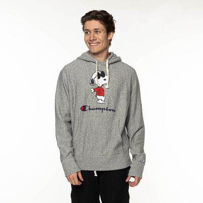 CHAMPION X Peanuts Crewneck Sweatshirt ANTIQUE GREY MIX - M CHAMPION X Peanuts Crewneck Sweatshirt ANTIQUE GREY MIX - M