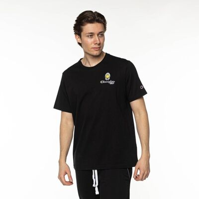 Champion X Smiley Crewneck T-Shirt Black - S Champion X Smiley Crewneck T-Shirt Black - S
