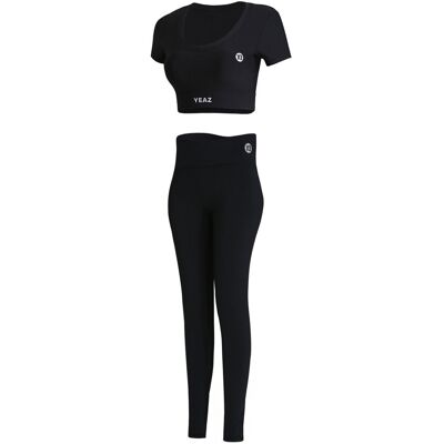 Yeaz Unisex Sportowe Spodnie i Top - Czarny - Odzież sportowa Yeaz Unisex Sportowe Spodnie i Top - Czarny - Odzież sportowa