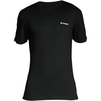 Columbia CSC Basic Logo SS Tee 1680053022, Mężczyzna, T-shirt kompresyjny, Czarny Columbia CSC Basic Logo SS Tee 1680053022, Mężczyzna, T-shirt kompresyjny, Czarny