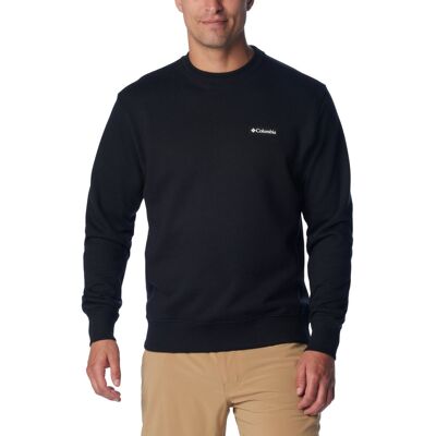 Columbia Marble Canyon French Terry Crew 2072801010, Mężczyzna, Bluza, Czarny Columbia Marble Canyon French Terry Crew 2072801010, Mężczyzna, Bluza, Czarny