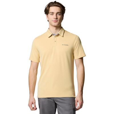 Columbia Nelson Point Polo 1772721715, Mężczyzna, Koszulka polo, Żółty Columbia Nelson Point Polo 1772721715, Mężczyzna, Koszulka polo, Żółty