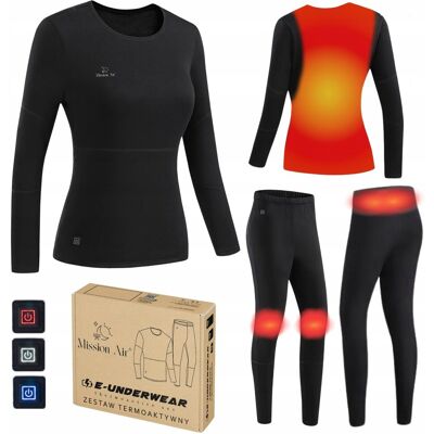 Mission Damska bielizna termoaktywna podgrzewana E-UNDERWEAR rozmiar L Mission Damska bielizna termoaktywna podgrzewana E-UNDERWEAR rozmiar L